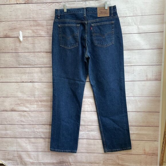 LEVIS 505 RED TAG STRAIGHT LEG JEANS - Picture 4 of 8
